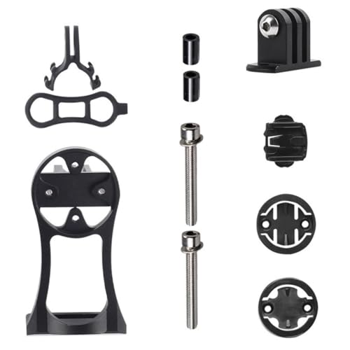 CORHAD Bike Computer Mount for Cycling Computer Mount Stem Extension Holder Aluminum Alloy Bracket for Bike Flashlight Holder