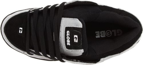 Image of Globe Mens Fusion Skate Shoes, Silver /Grey /Black, 6.5 D (M) US