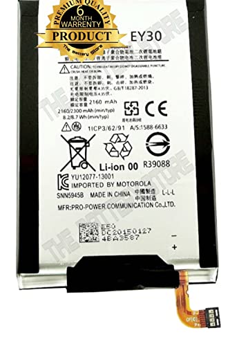 Image of THE BATTERY STORE Orignal replacment Battery EY30 Orignal Battery for Motorola Moto X 2nd XT1097 XT1096 XT1093 XT1095 with 6 Months Warranty (for Moto EY30-X 2nd Generation)