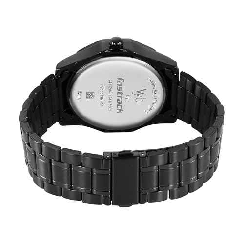 Image of Fastrack Vyb Horizon Quartz Analog Green Dial Watch for Men