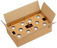 Amazon Basics Warmweiß LED-Leuchtmittel, GU10-Spots, 4 W (entspricht 50-W-Glühbirne), klares Filament, nicht dimmbar, 10 Stück (1er Pack) – Ansicht 6