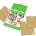 ekSel Toaster Bags Gluten Free Toasts Reusable Non-Stick Any Size Bread FDA Approved 3 Pack