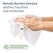 Medline Remedy Clinical 3-in-1 Barrier Cream Cloth, 8 count (32 Packs), 8 x 8 in Adult Wet Wipes, Vanilla Scent, Incontinent Care, Dimethicone, Irritated Skin, Soothing, Nourishing, Gentle