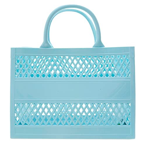 Sac de plage en PVC de grande capacité pour bouteille de champagne transparent