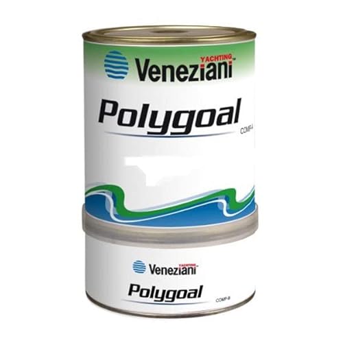 Veneziani Polygoal Sottosmalto poliuretanico bicomponente, colore: Bianco, size: 750 ml