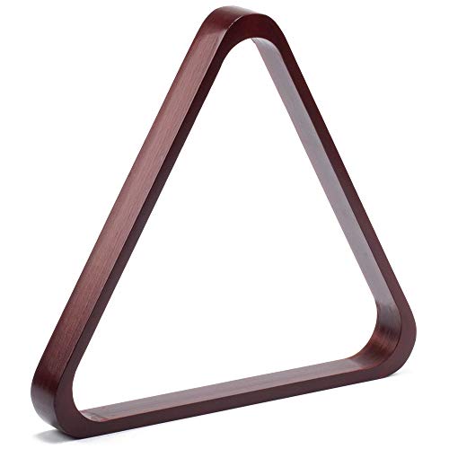 GSE Games & Sports Expert Mahogany Billiard 8Ball Triangle OR 9Ball