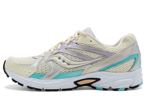 Image of Saucony Unisex Ride Millennium Sneaker, Cream /Multi, 9