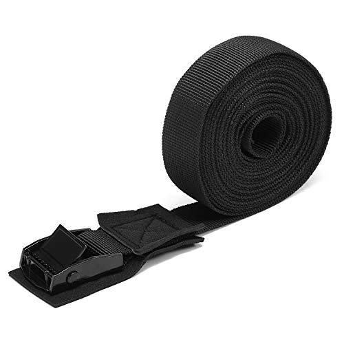 KKmoon 2 PCS Tira de amarração Tira de amarração de carga Tira de amarração com fecho de fivela para