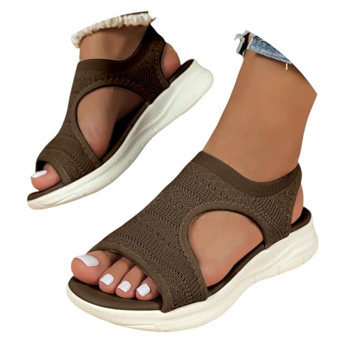 Sandalen MäDchen - Bequem Waschbare Slingback Wandern Slides...
