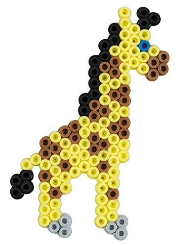 Hama Zoo Small World, Fuse Beads, Arts and Crafts Kit for Boys and Girls Ages 5+, Animal Themed Bead Set