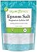 Epsom Salt by Sky Organics (5 lbs.) - 100% Pure Magnesium Sulfate USP Grade Kosher Non-GMO – Bath and Foot Soak Soothing Body Soak. Made in USA