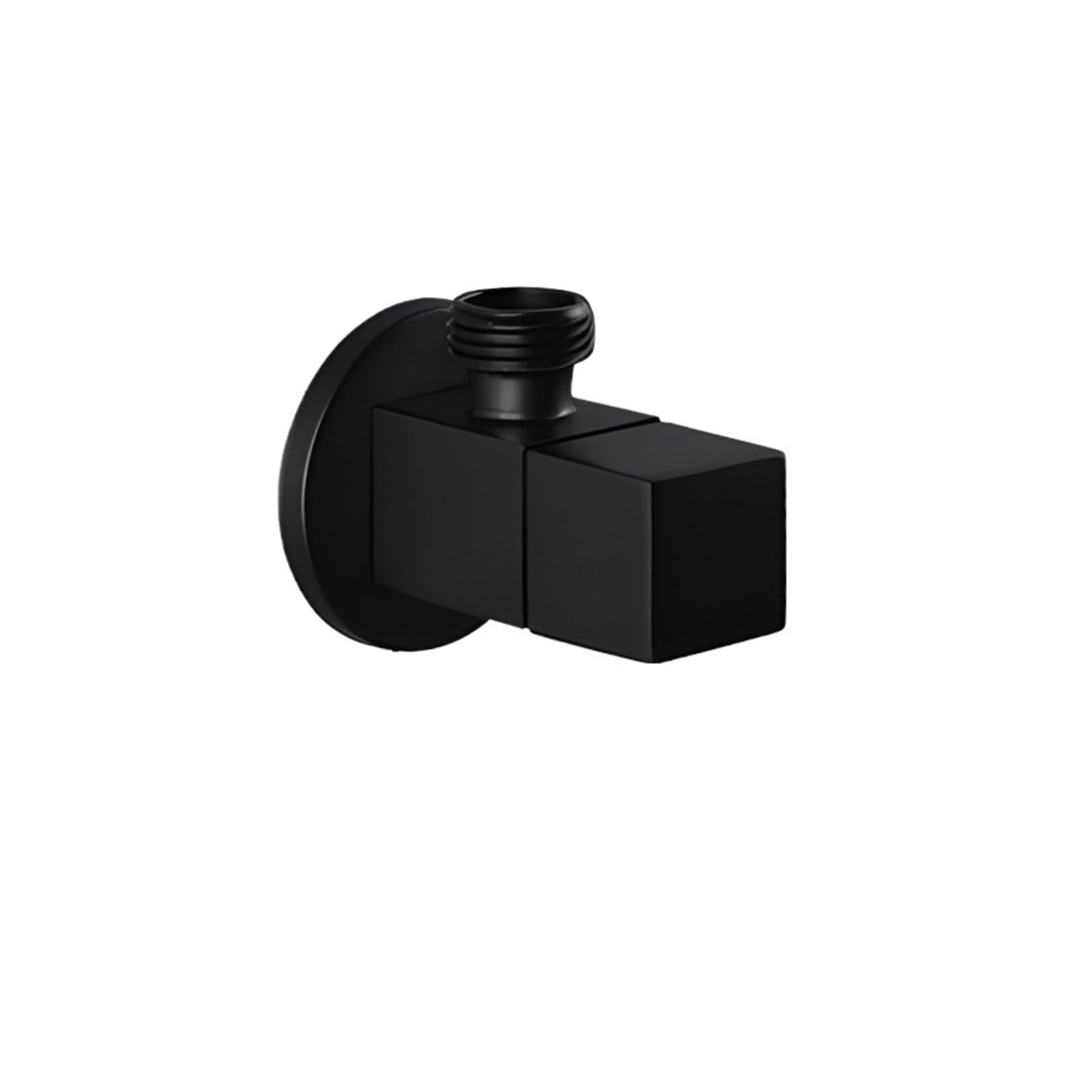 Bvhisehp Type F Polished Brass G1/2 Angle Stop Valve Multi Color Single Double Water Shut Off Valve Household Plumbing Fitting For Bathroom Kitchen Toilet(Type F)