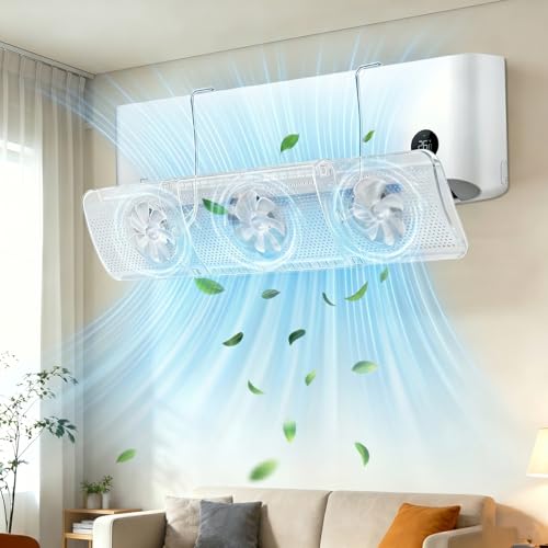 Air Conditioner Deflector Split Ac Adjustable Flow Deflector Anti-Direct Blowing Retractable Baffle Easy Installation/Adjustable Size for Home/Office