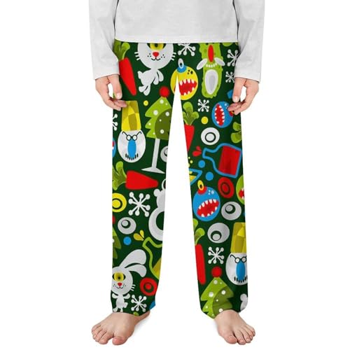 Christmas Green MonsterChildren's Casual Pajamas160CM