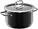 Produktbild WMF Fusiontec Mineral Kochtopf groß 22 cm, Glasdeckel, Fleischtopf Induktion 4,7l, High-Tech Keramik, backofenfest, kratzfest, Made in Germany, spülmaschinengeeignet, schwarz