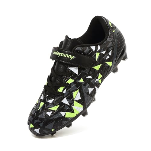 Kids Soccer Cleats Football Cleats for Boys Girls Youth Soccer Shoes AG