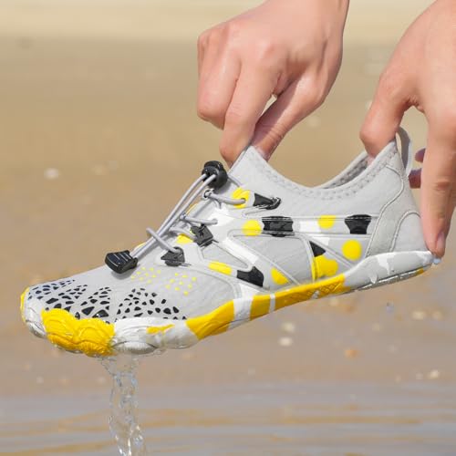 Image of Hike Barefoot Shoes for Women Men Breathable & Non-Slip Athletic Footwear Wide Toe Water Shoes,Designed for Walking,Running&Swimming