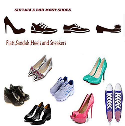 Heel Cushion Pads Grips Heel Pads Inserts Grips,Insoles Liners for Heel Slip,Rubbing,blisters Shoes Too Big (mutipack 3pairs) (mutipack 3pairs) - Thumbnail 7