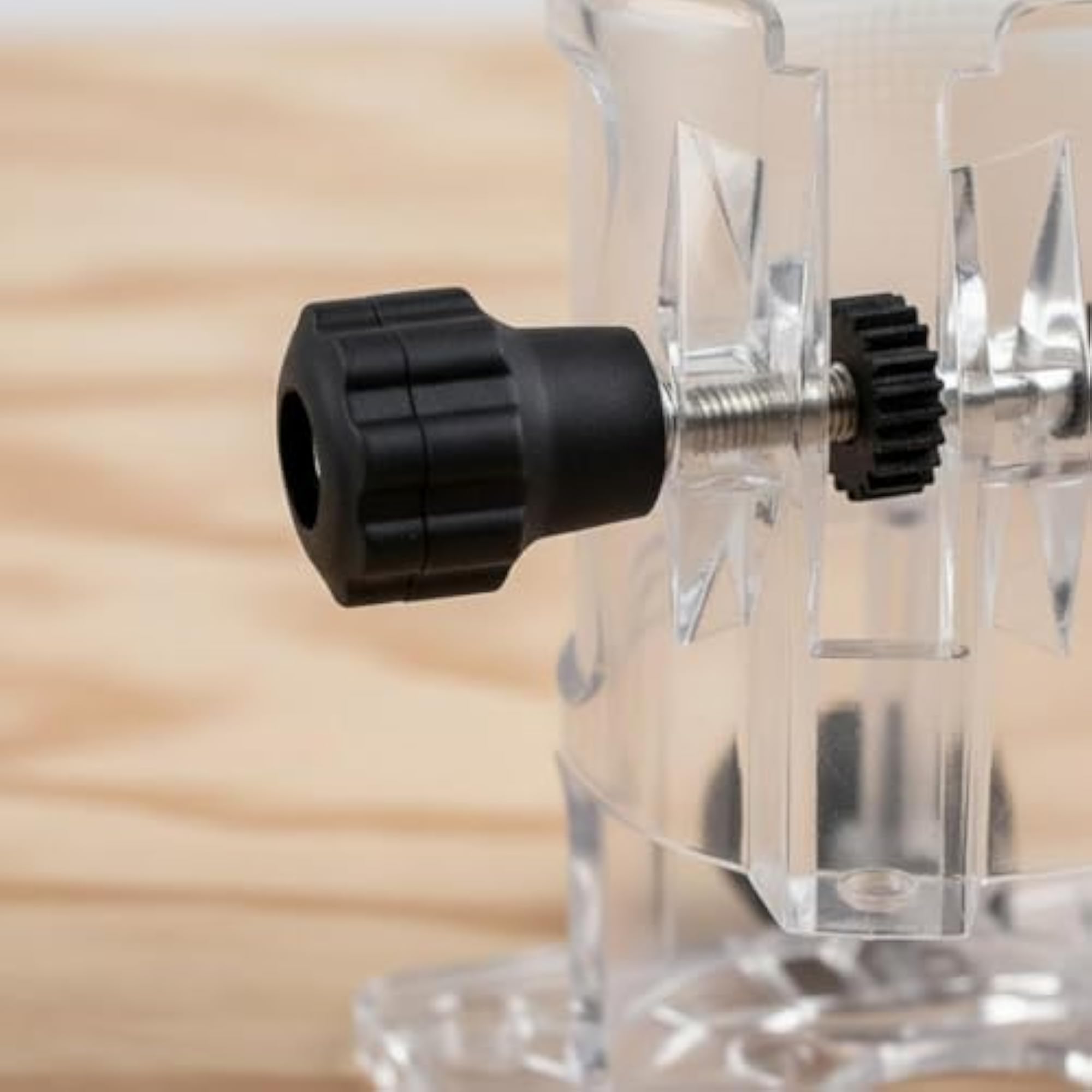 Clear View Transparent Router Base