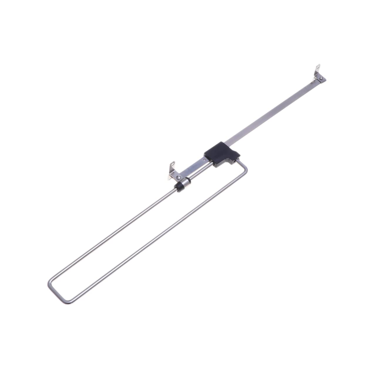 KOMBIUDA Retractable Clothes Hanger Silver Wardrobe Rail for Towel Coat Pants Space Saving Design with Non Slip Grip for Wardrobes Storage Areas