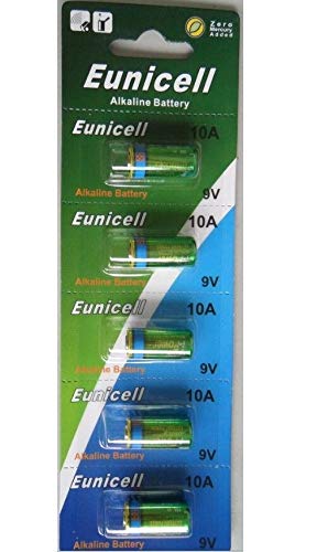 Pilas Alcalinas 9V 10 piezas Hillflower miniatura 1