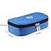 Temperature Display Insulin Cooler Travel Case with Ice Chill Packs Medical Cooler Bag Diabetic Organizer Oxford Fabric, 8 x 4 Inch