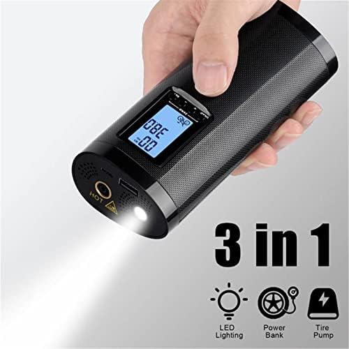 wrtgerht Mini Power Small Pump Smart Bike Electric Inflator Pump 12V Car Air Compressor Tyre Inflator Cordless Tire Air Pump for Bike Car Balls Swimming ring (Color Name : A)