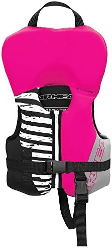 Airhead Infant's Wicked Neolite Kwik-Dry Flex Life Jacket, Coast Guard Approved, Hot Pink