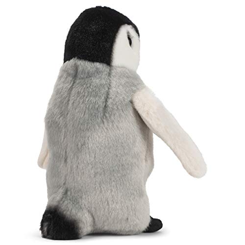 Demdaco Penguin Aquatic Black And White 10 Inch Children's Soft Plush Stuffed Animal Toy #TOP3