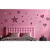 Amazon.com: TwoDays 100PCS Y2K Room Decor Aesthetic Wall Decal, 2000s Mcbling Vinyl Peel and ...