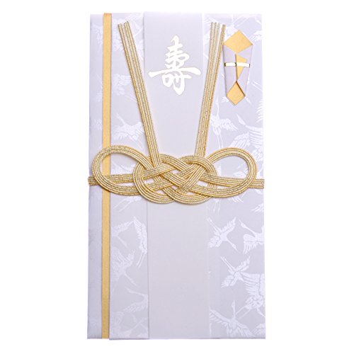 お祝儀袋 ご祝儀袋金鶴 金封 ご祝儀 結婚式 寿 披露宴の商品画像（Amazon）