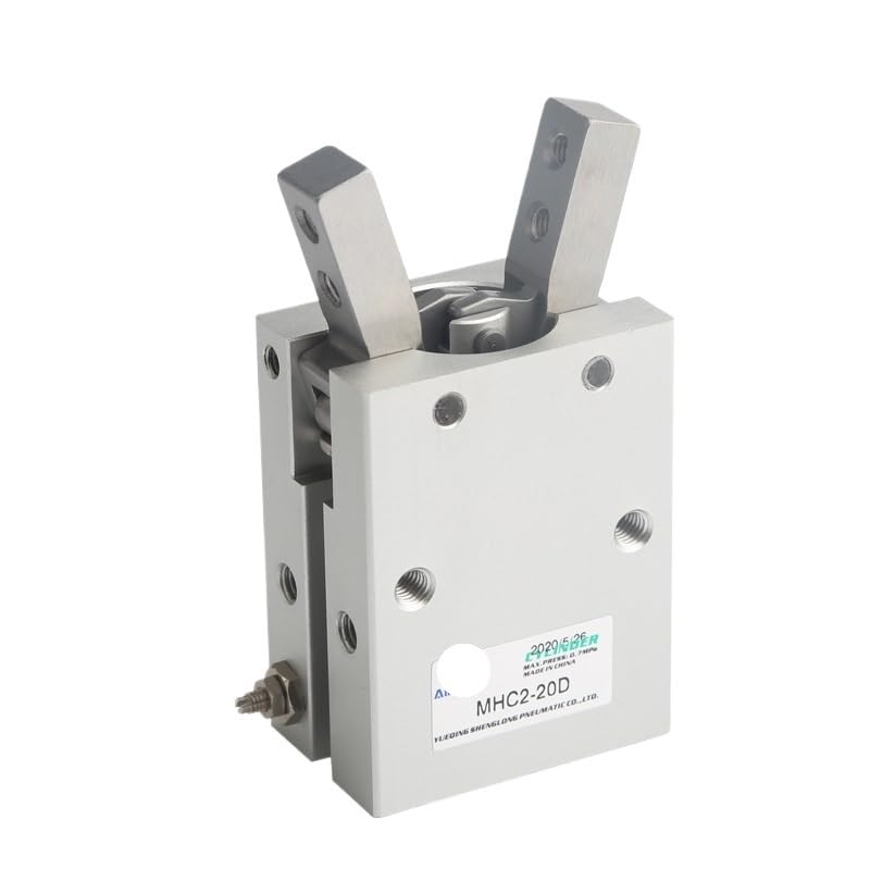 Pince pneumatique MHC2-32D à double effet en aluminium de style angulaire