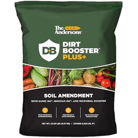 The Andersons Dirt Booster Plus All-Natural Super Compost Starter and Soil Amendment - 20 lb. Cover