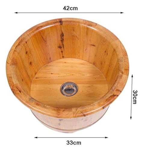 Tina de madera maciza para pies multicolor miniatura 7