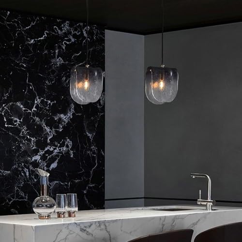 Lámpara de araña moderna con cristal de ceniza para interiores de lujo 5