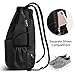 VBIGER Mochila Cuerdas Hombres Mujer Mochila Saco Tela Negro para Deporte Gimnasio...