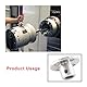 Flansch kupplungs motor 2St, M4 Steifflanschkupplungsmotor Wellenkupplungsstecker ID 12mm AD 18mm für DIY Teile
