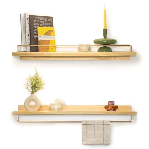 Encuentra reviews de Repisas flotantes de madera - solo los mejores. 2