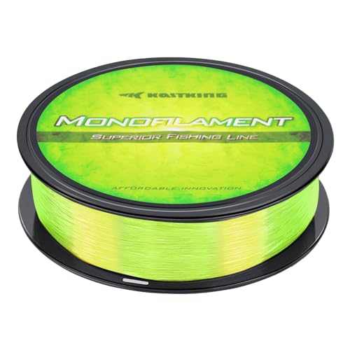 KastKing Premium Monofilament Fishing Line,Sunrise Yellow,300Yds,15LB