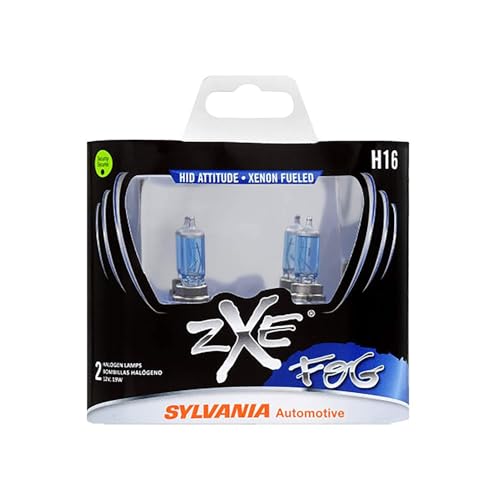 SYLVANIA - H16 SilverStar zXe Fog High Performance Halogen Fog Light Bulb -...