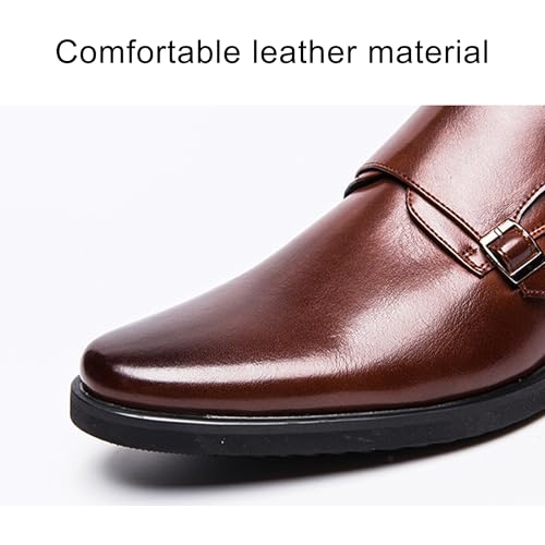 Men's Oxfords Slip on Classic Modern Formal Shoes Casual Loafers Non Slip Business Work Office Dress Shoes2