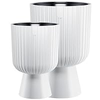 COATY lichtgrijze XL plantenbak bloempot voor buiten 90cm breed