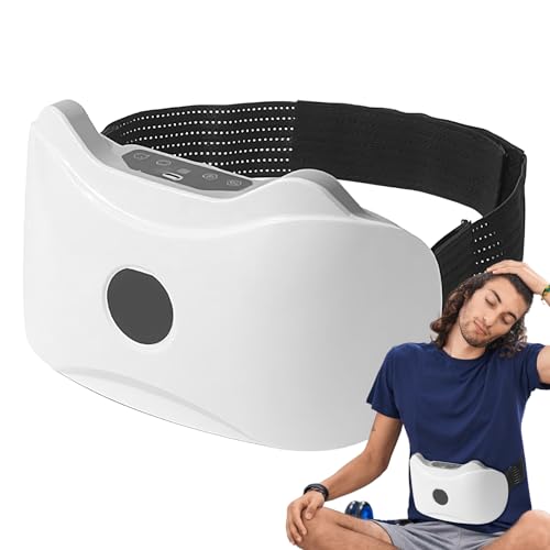 JIEBWCHA Áquina De Grasa del Vientre, Masajeador De Estómago De 25x14x7cm para Perder Peso, Masajeador Abdominal Inalámbrico Eléctrico, 3 Modos Ajustables, Tecnología del Cinturón De Vibración