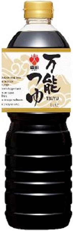 Morita All-purpose Seasoned Soy Sauce 1L | Versatile Japanese Tsuyu Soup Base | Ideal for Noodles, Hot Pots, and Dipping Sauces | Rich Umami Flavor with Shiitake & Kelp Extracts