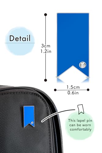 Image of Awareness Ribbon Lapel Pin Ribbon Support Colors Brooch Pin Badges