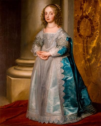 Peinture Mary Stuart Van Dyck pour créer une ambiance galerie d'art chez soi