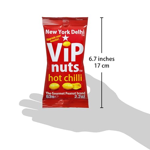 New York Delhi ViPnuts, Ultimate Selection Box of peanuts (12 x 63g) minimum 8 types - usually more - a flavour for every palate - snacks lovers gift