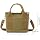 Mini bolso tote con cierre miniatura 6