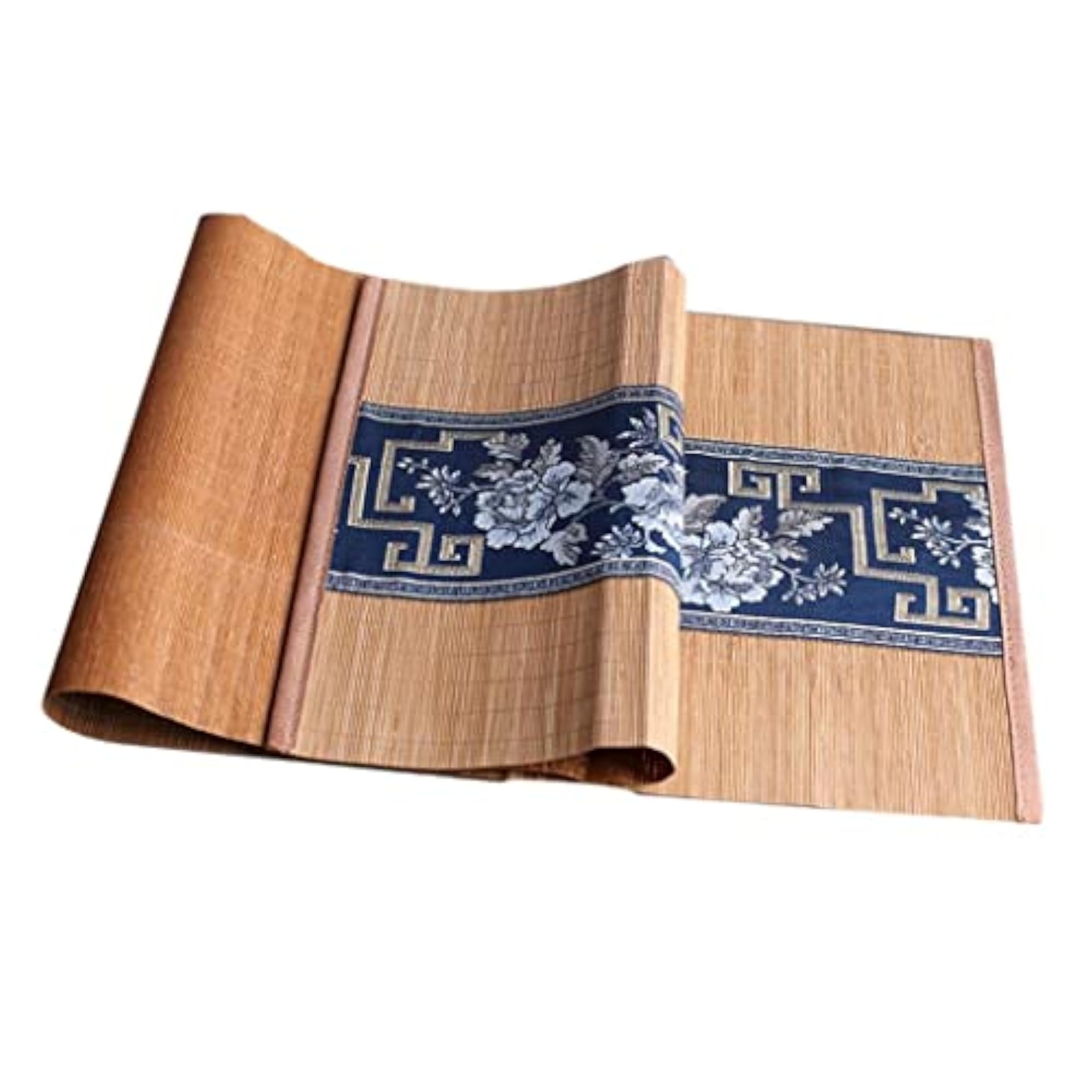 Oriental Slat Tea Mat for Table Decor