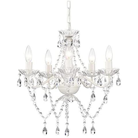 Antique House White Chandelier Cover